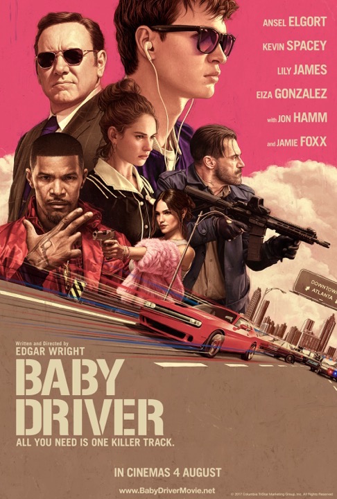 Baby Driver Promo Poster