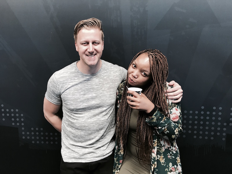 Thembisa Mdoda, older sister of Anele Mdoda, joins Gareth in studio to talk about her amazing journey in stage, screen and broadcasting.