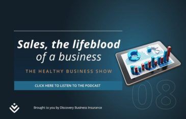 Discovery The healthy Business Show - Sales Podcast Banner