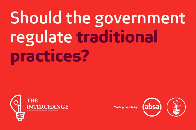 Should the government regulate traditional practices?